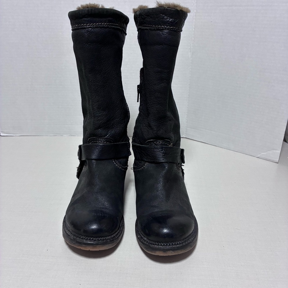 Pakros - Blacker Leather Moto Boot - 36 - Picture 4 of 14